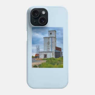 Elevator and Train, Hillrose, Colorado Phone Case