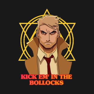 Kick Em' In The Bollocks T-Shirt