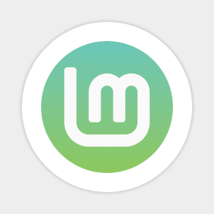 Linux Mint Logo T-Shirt - Supermint Edition Magnet