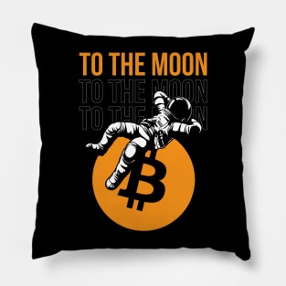 TO THE MOON (BITCOIN) Pillow