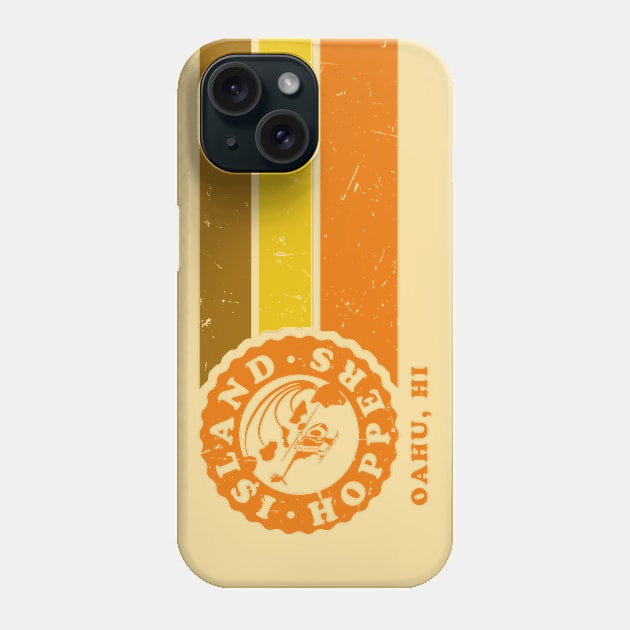 Island Hoppers Stripes Distressed Phone Case by PopCultureShirts