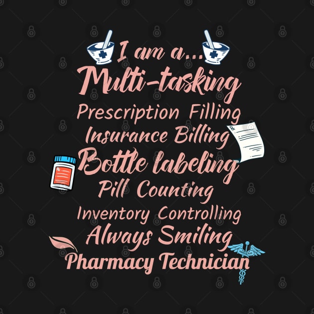 Pharmacists Gift Pharmacy Tech Medical Student  Print by Linco