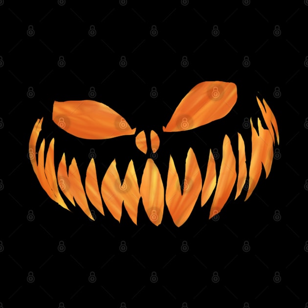 Evil Pumpkin by TheWhiteBullDesigns