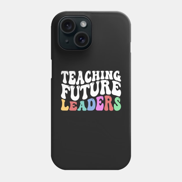 Teaching Future Leaders, Cute Kindergarten teacher Phone Case by yass-art