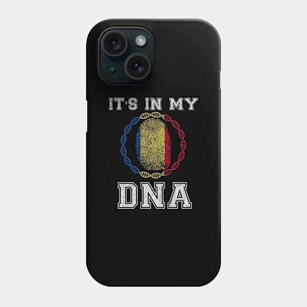 Chad  It's In My DNA - Gift for Chadian From Chad Phone Case by Country Flags