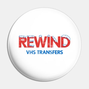 Rewind Ice Distressed Pin