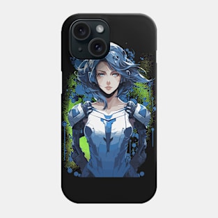 Sci Fi Android Anime Girl Phone Case