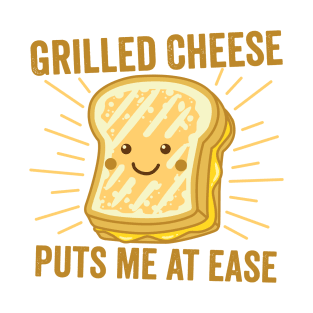 Grilled Cheese Cheesey Comfort Food Sandwich T-Shirt