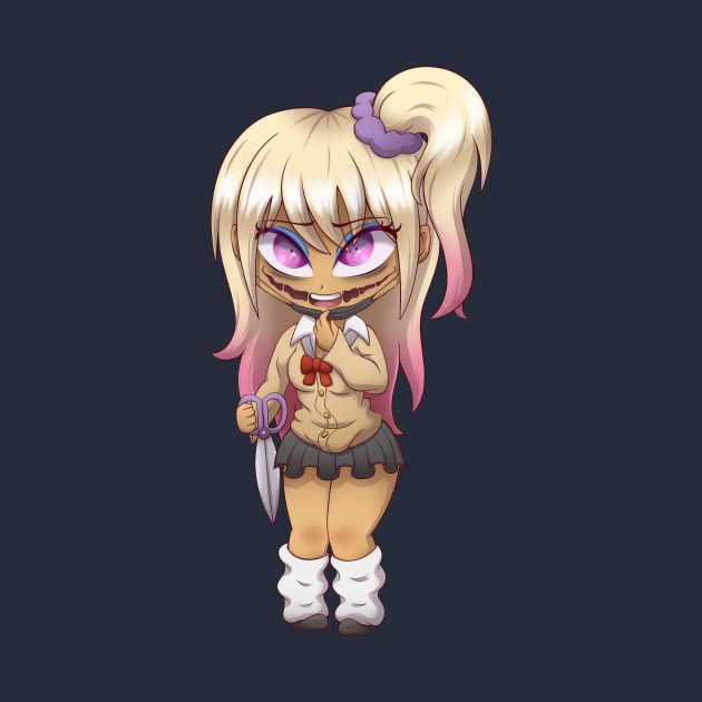 Chibi Yokai: Kuchisake-onna by Shila