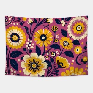 Yellow Flowers Tapestry