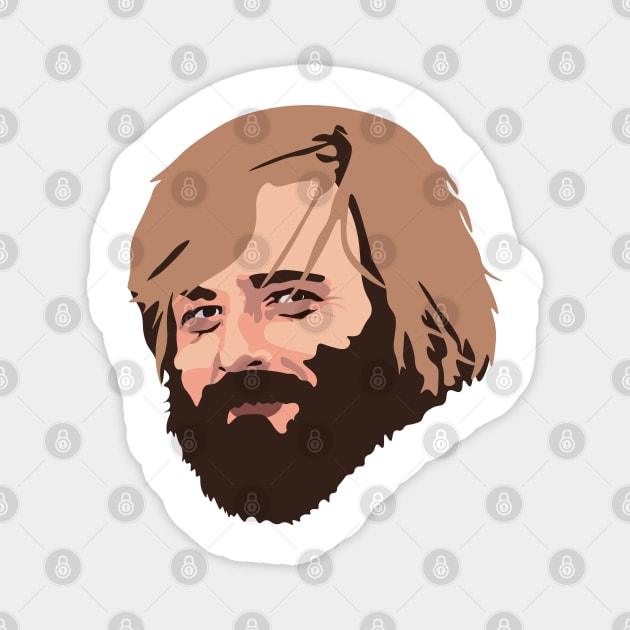 Jeremiah Johnson Magnet by FutureSpaceDesigns