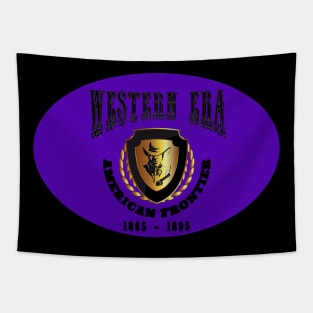 Western Era aka American Frontier - Purple Tapestry