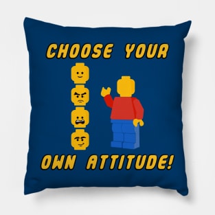 Choose Your Own Attitude! Pillow