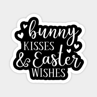 Bunny Kisses & Easter Wishes Magnet