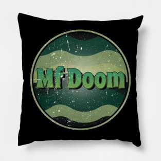 Retro Mf Doom Name Flowers Proud Classic Styles Pillow