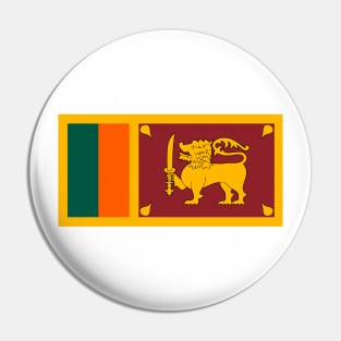 sril lanka flg Pin