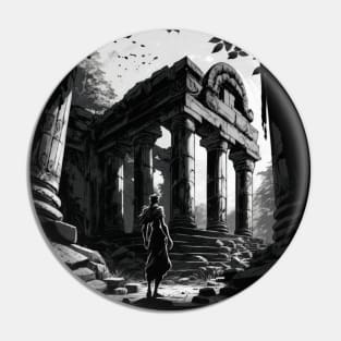 Discovering Ancient Ruins Pin