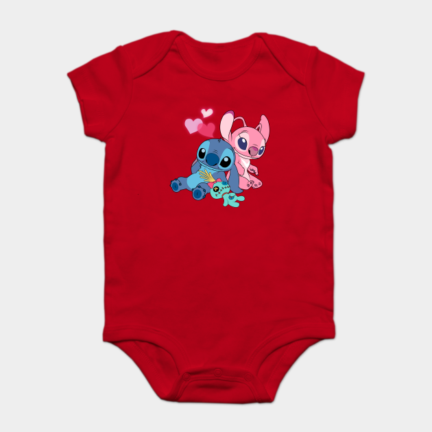 Stitch Angel 2 Lilo And Stitch Body Bebe Teepublic Fr