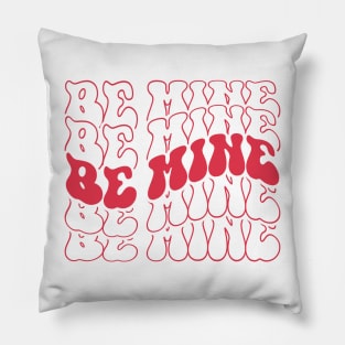 Be Mine Red Pillow