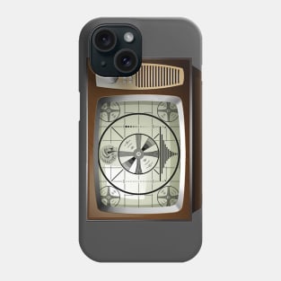 Retro TV test Signal vintage Phone Case