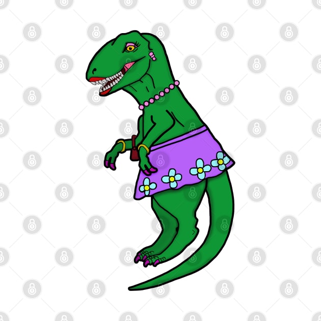 Lady Dinosaur by BlakCircleGirl