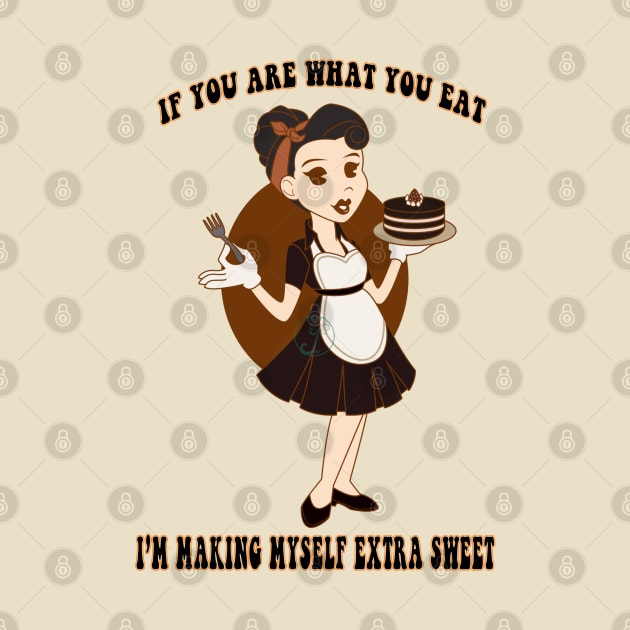 Old Cartoons Style Pin Up bakery by JuditangeloZK
