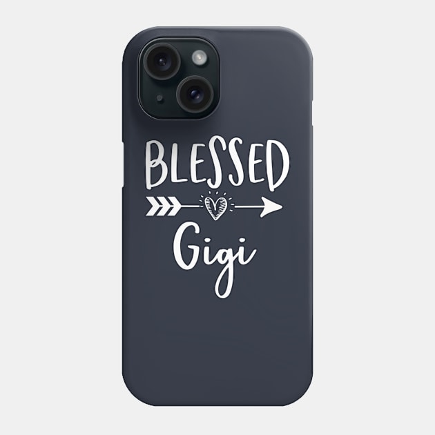 Gigi Gift Grandma Gift Blessed Gigi Phone Case by kmcollectible