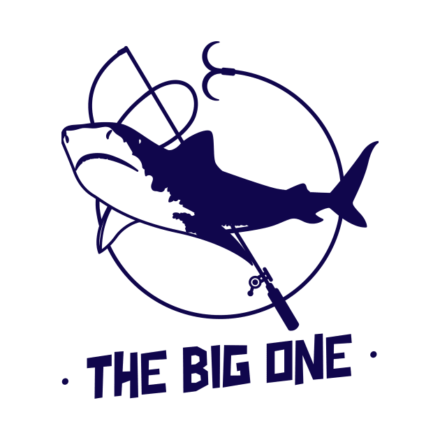 The Big One / Fishing Design / Fishing Lover / Fisherman gift by Redboy