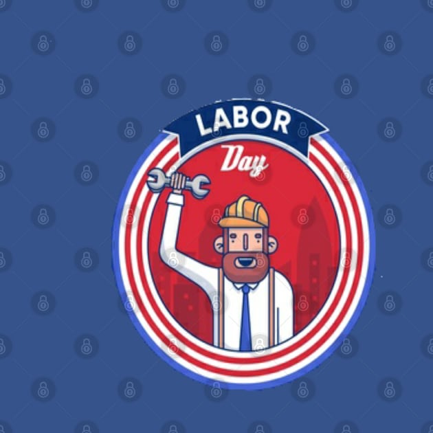 Happy labour day clothing by HollyTee