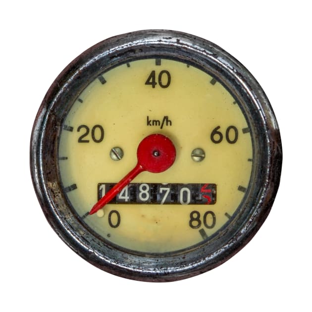 Vintage Speedometer by mrdoomits