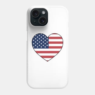 Heart - United States of America Phone Case