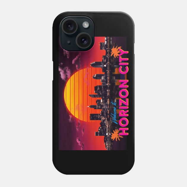 Welcome to Horizon City Phone Case by patrickkingart