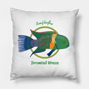 Broomtail Wrasse Pillow