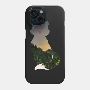 Mountain forest fox pattern - Nature Phone Case