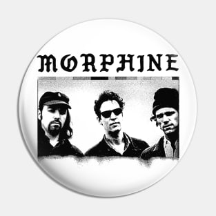 Morphine  - - 90s Fan Design Pin