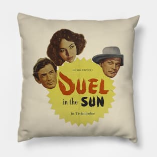 Duel in the Sun Movie Poster Pillow