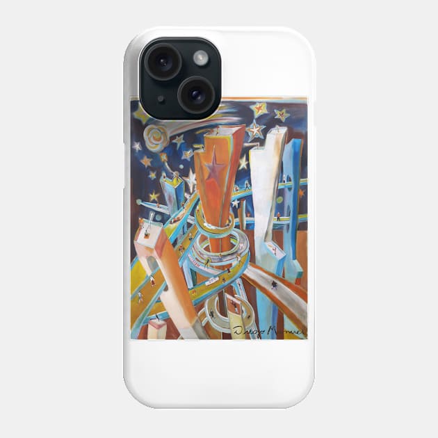 Starry night 2 Phone Case by diegomanuel