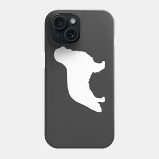 English Toy Spaniel Silhouette Phone Case