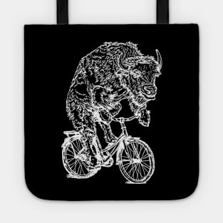 SEEMBO Bison Cycling Bicycle Cyclist Bicycling Biking Biker Bike Tote