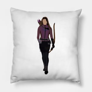 Purple arrow girl Pillow