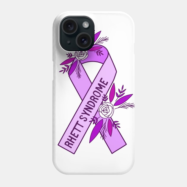 Rett Syndrome Phone Case by Sloth Station