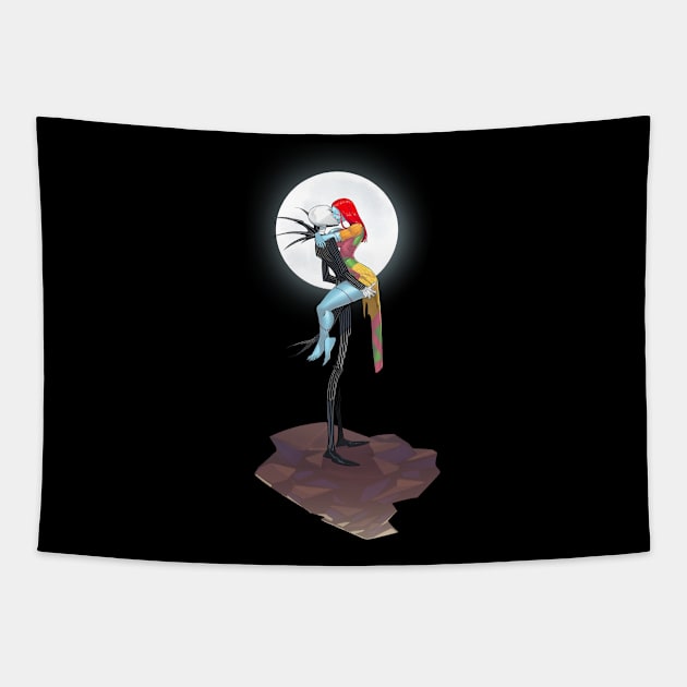 jack and sally Tapestry by Mikeywear Apparel