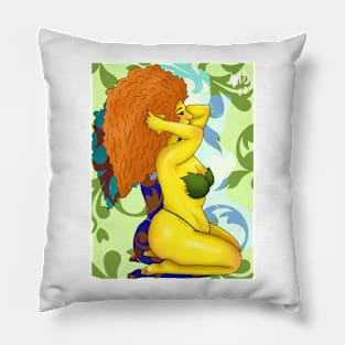 Yellow Elf Pillow