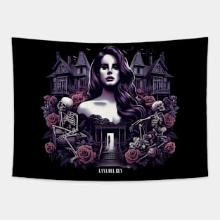 Lana Del Rey - Haunted Gothic shirt Tapestry