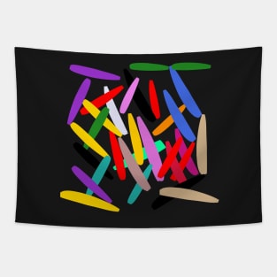 Pattern with bright and dark colors Tapestry