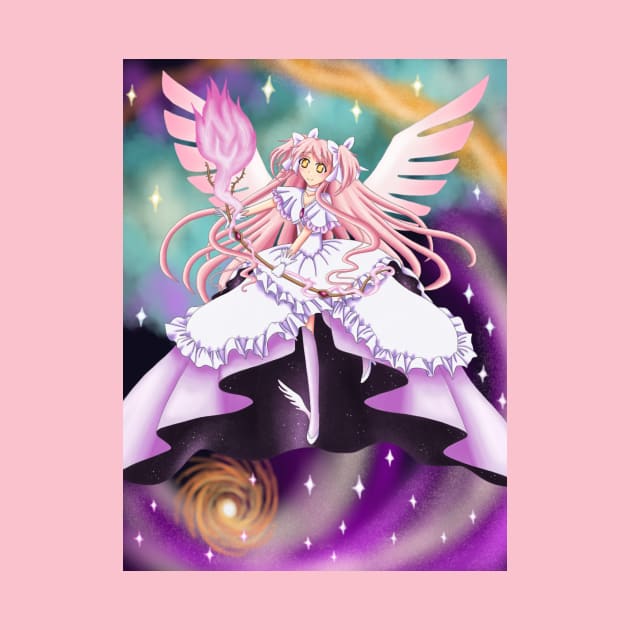 Goddess Madoka by WhiteMageofTermina