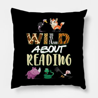 Wild About Reading Pillow