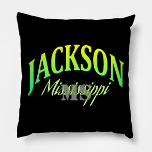 City Pride: Jackson, Mississippi Pillow