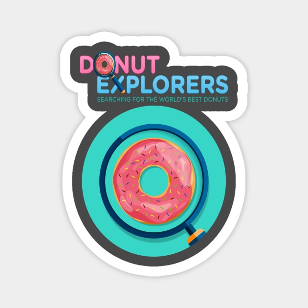 DE Combo Logo Magnet by Donut Duster Designs
