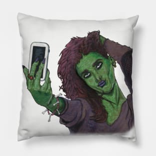 Goblin Cell Phone Instagram Selfie Pillow